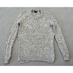 Theory Sweater Womens Size P Wool Blend Speckled Long Sleeve‎ Crew Neck Cozy